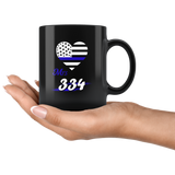 Personalized Mugs - Mrs Thin Blue Line