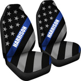 Personalized Car Seat Covers - Flag