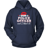 "I Kissed A Police Officer" - Red lips - Shirt + Hoodies