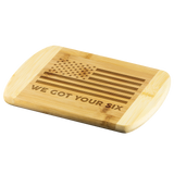 We Got Your Six - Wood Cutting Board
