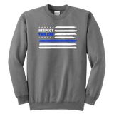 Youth "Respect this Line" Sweatshirt - Kids