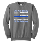 Youth "In this family, no-one fights alone" Sweatshirt - Kids