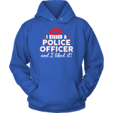 "I Kissed A Police Officer" - Red lips - Hoodie