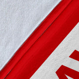 Personalized American (USA) Flag Blanket