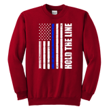 Youth "Hold the line" Sweatshirt - Kids