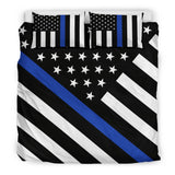 Thin Blue Line Bedding Set - Type 1