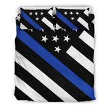 Thin Blue Line Bedding Set - Type 5
