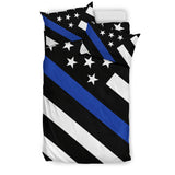 Thin Blue Line Bedding Set - Type 5