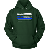"Respect this line" - Hoodie