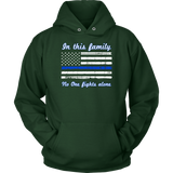"In this family, no-one fights alone" - Hoodie