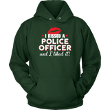 "I Kissed A Police Officer" - Red lips - Hoodie