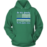"In this family, no-one fights alone" - Hoodie