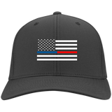 Thin Blue and Red Line Hat