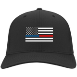 Thin Blue and Red Line Hat/Cap