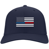 Thin Blue and Red Line Hat