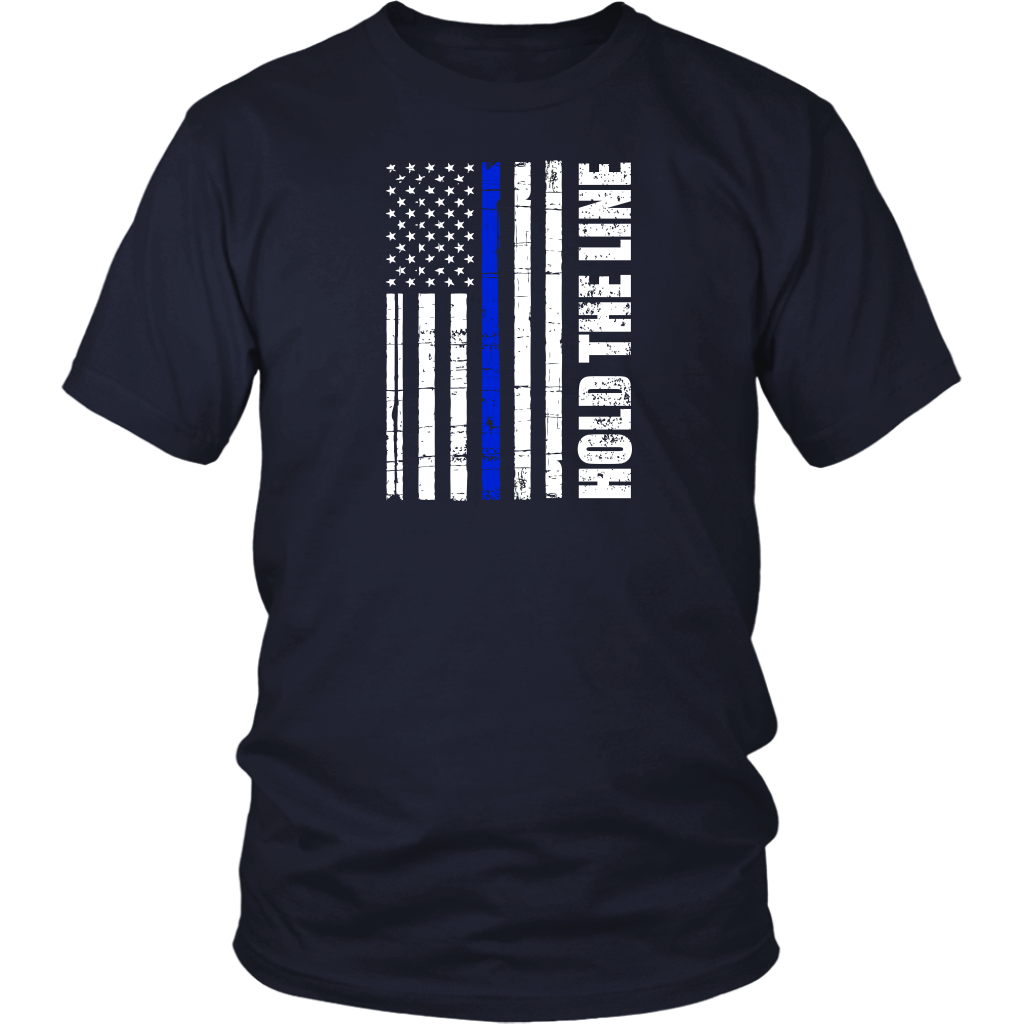 thin blue line dress shirt Non-Iron Cotton Stripe Dress Shirt With Contrast Trim