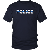 "POLICE" - Thin Blue Line Shirts