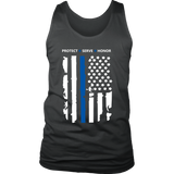 "Protect - Serve - Honor" - Tank tops