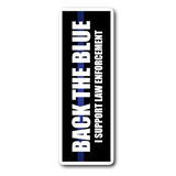 Back the Blue - I support Law Enforcement - Sticker