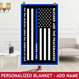 Personalized Blanket - Blessed