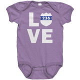 Personalized TBL LOVE Onesie - Type 2