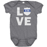Personalized TBL LOVE Onesie - Type 2