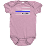 Personalized TBL Flag Onesie - Type 2
