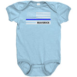 Personalized TBL Flag Onesie - Type 2
