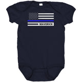 Personalized TBL Flag Onesie - Type 2