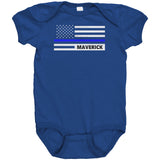 Personalized TBL Flag Onesie - Type 2
