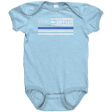 Personalized TBL Flag Onesie - Type 3