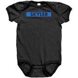 Personalized Thin Blue Line Onesie