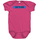 Personalized Thin Blue Line Onesie