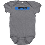 Personalized Thin Blue Line Onesie