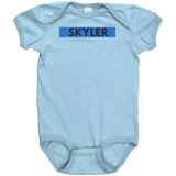 Personalized Thin Blue Line Onesie