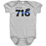 Personalized Blue Line Onesie - Type 2
