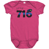 Personalized Blue Line Onesie - Type 2