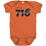 Personalized Blue Line Onesie - Type 2