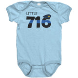 Personalized Blue Line Onesie - Type 2