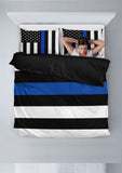 Thin Blue Line Bedding Set - Type 1