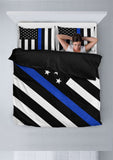 Thin Blue Line Bedding Set - Type 5