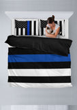 Thin Blue Line Bedding Set - Type 3