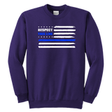 Youth "Respect this Line" Sweatshirt - Kids