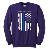 Youth "Protect Serve Honor" Sweatshirt - Kids