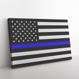 Thin Blue Line Canvas - Type 1