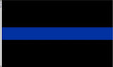 Thin Blue Line Flag - 3 x 5 Foot