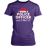 "I Kissed A Police Officer" - Red lips - Shirt + Hoodies