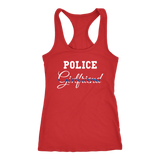 Women's Police Girlfriend - Racerback Tank Top