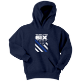 "We Got Your Six" - Thin Blue Line Kids Hoodie
