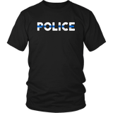 "POLICE" - Thin Blue Line Shirts + Hoodies